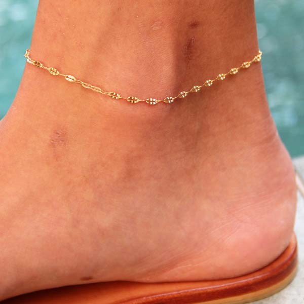 Bijoux Fantaisie Femme : Chaîne Et Gourmette Dorées - Très Chic Et élégant, Neuf Sans Emballage