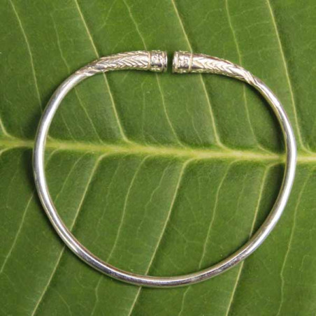 Bracelet Malgache Vohangy en argent pour petit poignet