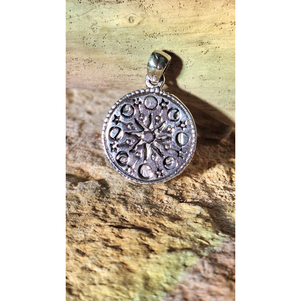 Pendentif argent Maya
