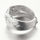 Bague argent alliance Turque ou bague "Puzzle" 8 bandes