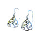 Boucles d'Oreilles Triskel en Argent 925 – Élégance Celtique