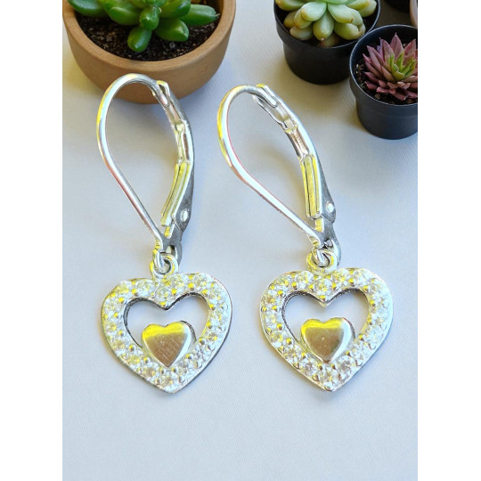 Boucles d'oreilles Doriane en argent Sterling 925