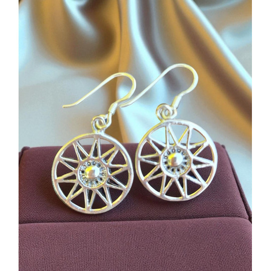 Boucles d'oreilles Solena en argent 925