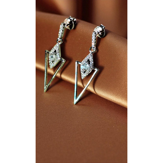 Boucles d'oreilles Libertad en argent 925