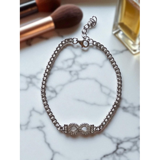 Bracelet Infinity en argent