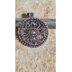 Pendentif en argent Flora