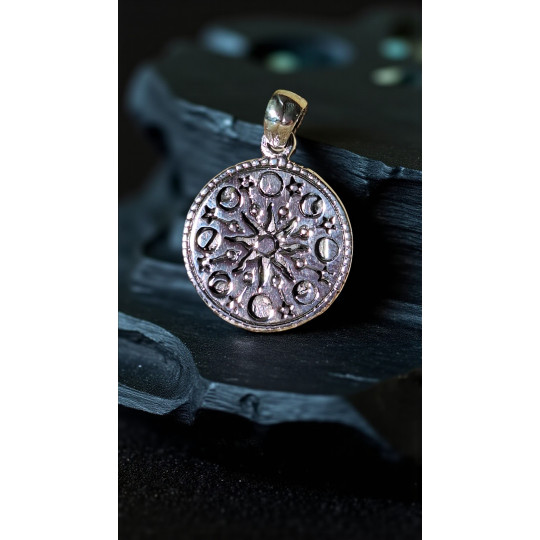 Pendentif argent Maya