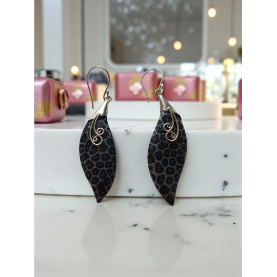 Boucles d'oreilles Panthera