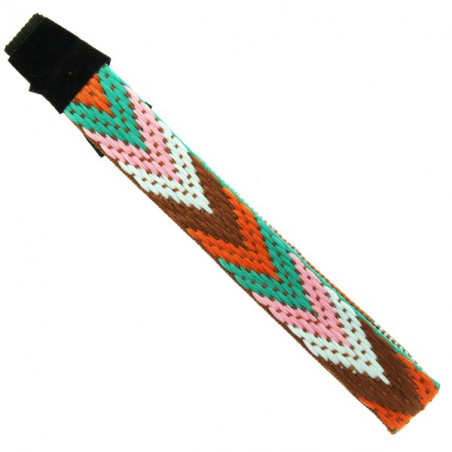 Headband "Manika" tresses colorées