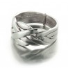 Bague puzzle 6 anneaux en argent