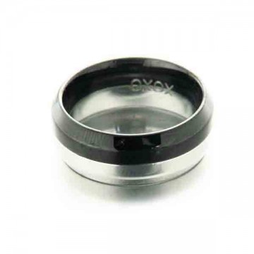 Anneau Acier 316L Bicolore - Alliance Unisexe - PEGASO GIOIELLI - Neuf