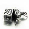 pendentif boite à ouvrir maisonnette argent