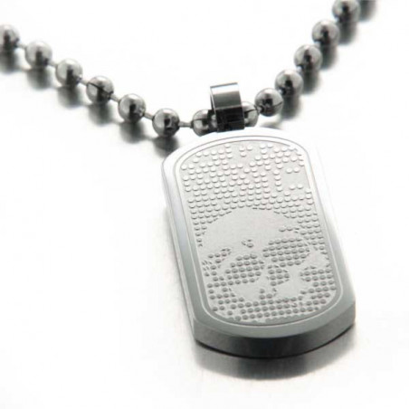Collier "Black Hacker" en acier