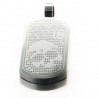 Pendentif "Black Hacker" en acier noir