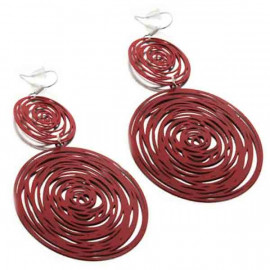 Boucles d'oreilles fantaisie longues Spring colorées