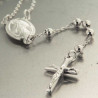 Collier Chapelet en argent massif