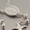 Collier Chapelet en argent massif