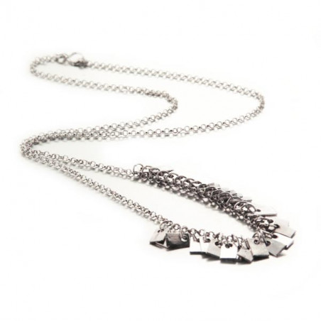 Collier Simona ras de cou en argent