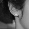 Boucles d’oreilles boules argent de 4 ou 5mm