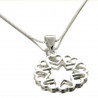 Collier fin ras de cou Star of Love coeurs et étoiles argent