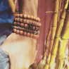 Bracelets fantaisie homme en perles de bois, raktu et bodhi