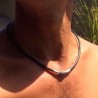 Collier fantaisie homme Haadsoon  style tribal