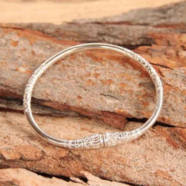 Jonc argent Vangovango pour adoslescente