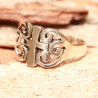 Bague croix Evangeli en argent