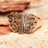 Bague fantaisie croix argent Evangeli