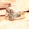 Bague fantaisie croix argent Evangeli