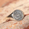 Petite chevalière argent Nazar Boncuk
