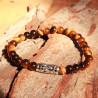 Bracelet Megampi œil de tigre 8 mm