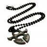 Collier "Dark Bull" en acier noir