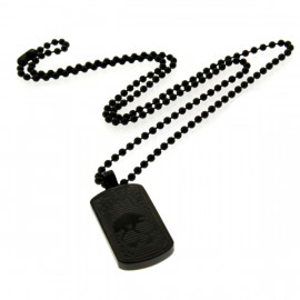 Collier "Black Hacker" en acier