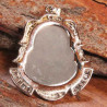 pendentif Bouddha rieur big bouddha jade et argent