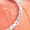Bracelet Snake maille Balinaise argent 3mm
