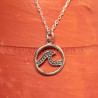 Pendentif vague argent Belhara