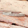 Bracelet rigide forçat argent massif