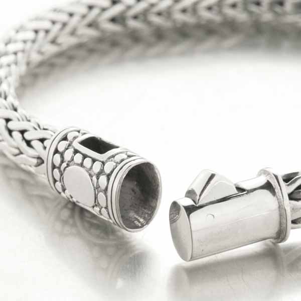 Fermoir Double Argent 925 My-Bead 25 Mm - Pour Bracelets Et Chaînes, Sans Nickel, Fabriqué En Allemagne