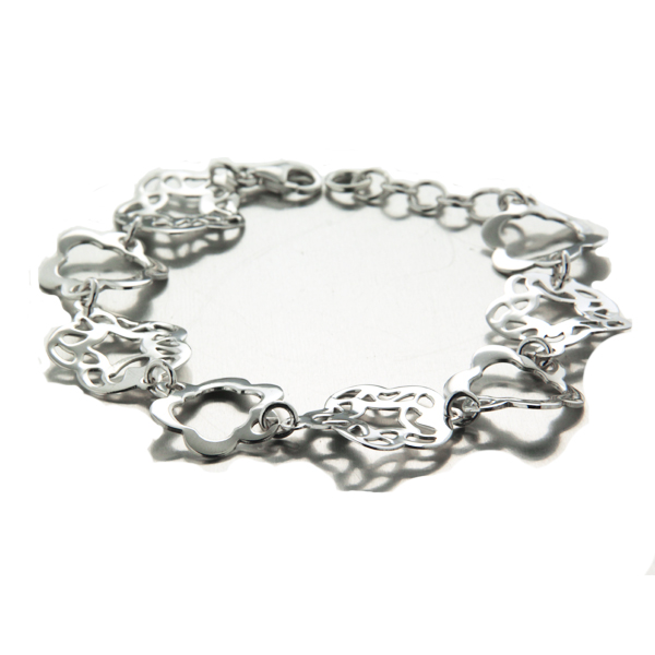Bracelet tout argent pour femmes, collection Bracelet en argent