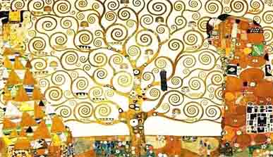 Arbre de vie Fresque de Gustav Klimt Arbre de vie Fresque de Gustav Klimt