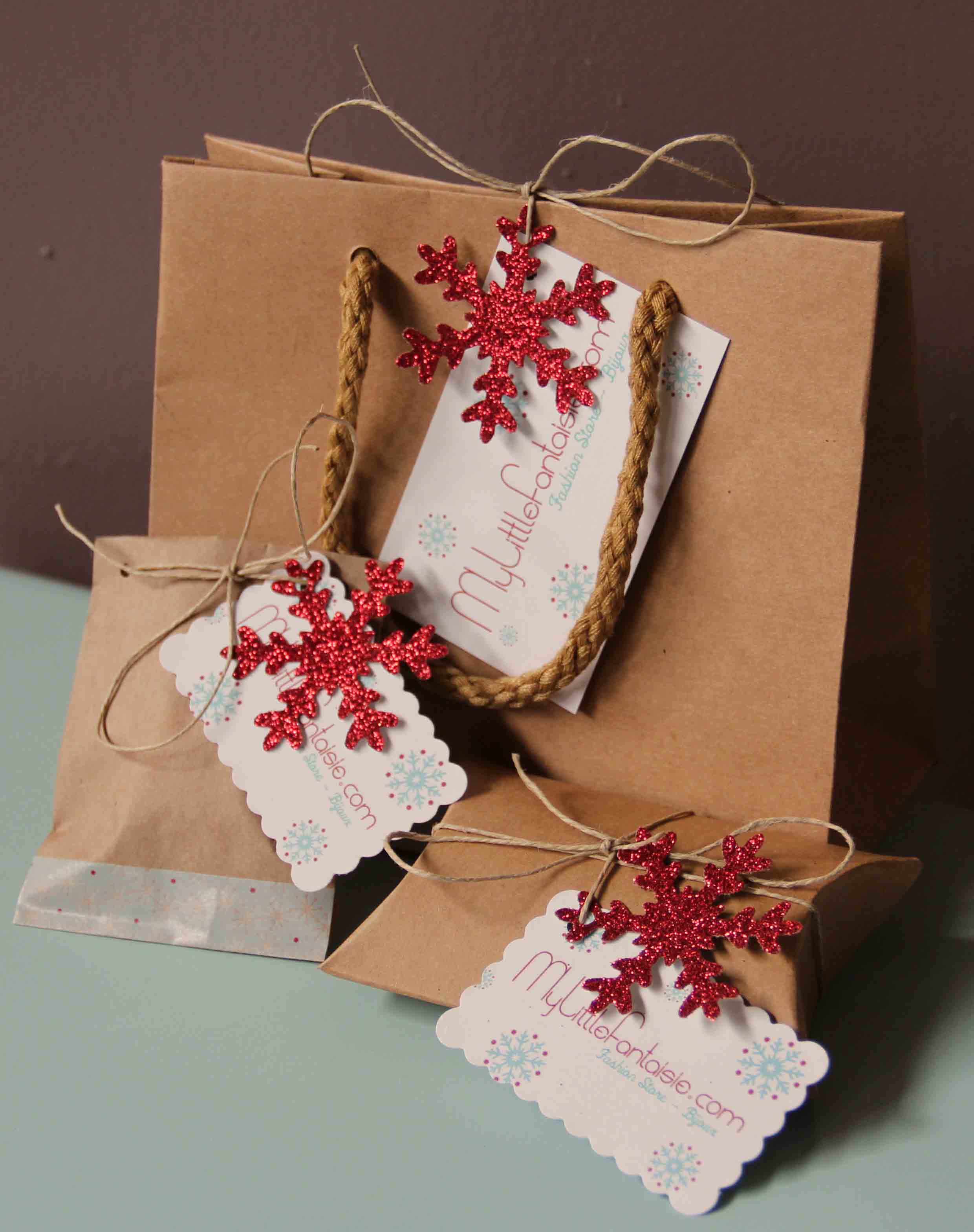 Paquets cadeaux de noël by Mylittlefantaisie