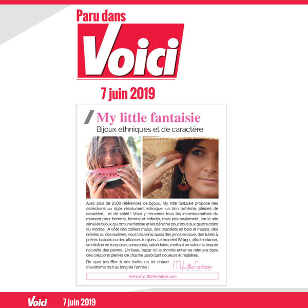 Mylittlefantaisie dans le magasine Voici spécial été 2019